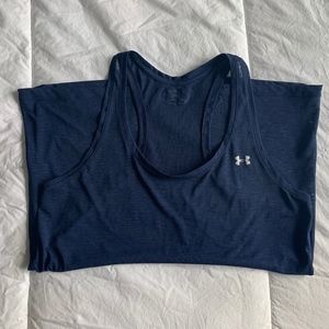 Under Armour Tank Top - Small - Navy